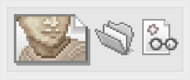 color-minimal icon study