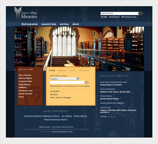 vassar library